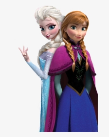 Anna And Elsa - Elsa And Anna Frozen Png, Transparent Png, Transparent PNG