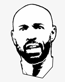 More Like Stencil Henry By Kamui13kamui - Drawing Thierry Henry Sketch, HD Png Download, Transparent PNG