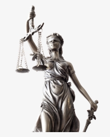 Lady Justice Statue Png - Blind Justice Statue Png, Transparent Png, Transparent PNG