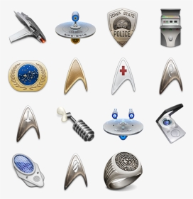 Star Trek Icon Set, HD Png Download, Transparent PNG