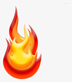 Flame Best Clipart Transparent Png - Fire Drawing White Background, Png Download, Transparent PNG