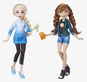 Ana Und Elsa - Elsa Anna Ralph Hasbro, HD Png Download, Transparent PNG