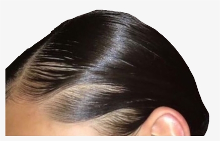 Hair Edges Freetoedit - Slayed White Girl Edges, HD Png Download, Transparent PNG