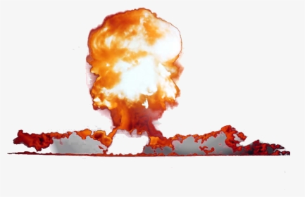 Nuclear Weapon Nuclear Explosion Nuclear Power Mushroom - Bomb Explosion Gif Transparent, HD Png Download, Transparent PNG