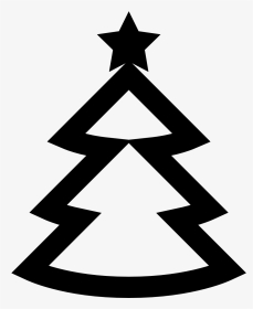 Tree Icon Png -black Christmas Tree Symbol, Hd Png - Christmas Tree Symbol Png, Transparent Png, Transparent PNG
