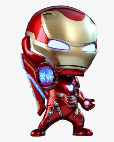 Iron Man Mark L Fighting Uv Effect Cosbaby - Iron Man Cosbaby End Game, HD Png Download, Transparent PNG