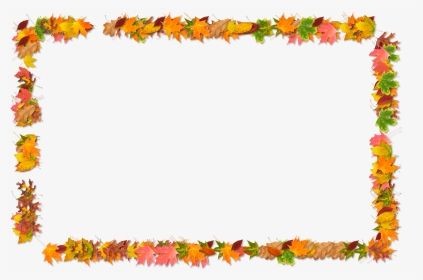 Color Light Violet Autumn - Fall Border, HD Png Download, Transparent PNG