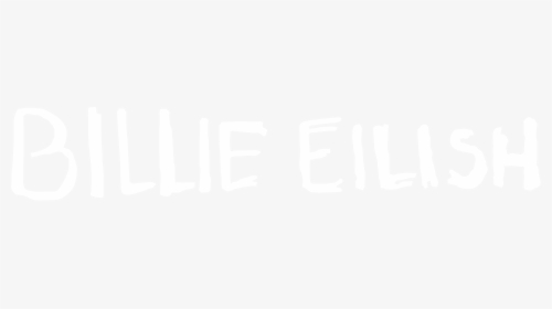Billie Eilish Logo Png, Transparent Png, Transparent PNG