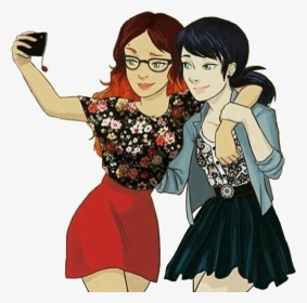 Alya And Marinette, HD Png Download, Transparent PNG
