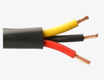 Transparent Wires Broken - 6mm 3 Core Cable, HD Png Download, Transparent PNG
