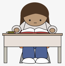 Read In Class Clipart, HD Png Download, Transparent PNG