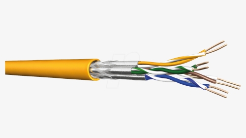 Electricity Clipart Network Cable - Cat 7a S Ftp, HD Png Download, Transparent PNG