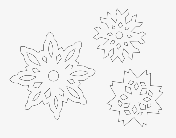 Snowflake Design Clipart Png Free Library Snowflake - Snow Flake Clip Art, Transparent Png, Transparent PNG