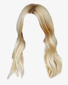 #hair #blondehair #longhair #sticker #use #idk - Lace Wig, HD Png Download, Transparent PNG