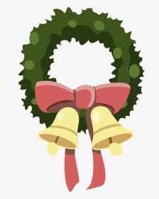 Black And White Christmas Wreath Clipart Jpg Freeuse - Mlp Base New Year, HD Png Download, Transparent PNG