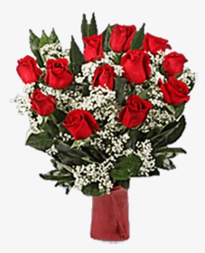 Valentine S Day Bouquet Love You Forever 12 Red Roses - Rosa X Oso Easy Double Red, HD Png Download, Transparent PNG
