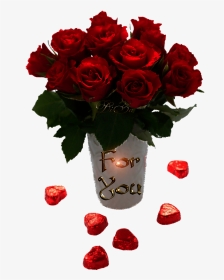 Valentines Day Flower Gif, HD Png Download, Transparent PNG