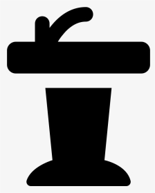 Presentation With A Microphone - Icon, HD Png Download, Transparent PNG