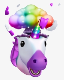 Mind Blown Unicorn Emoji, HD Png Download, Transparent PNG