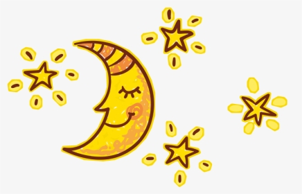 #moon #cute #star #emoji #stars #freetoedit #ftestickers - Moon And Stars Clipart Png, Transparent Png, Transparent PNG