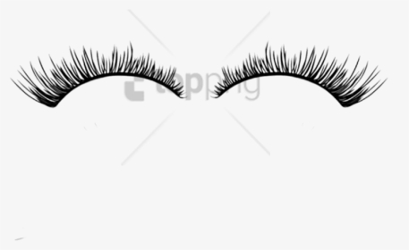 Eyelash Transparent Background - Girl Eyelashes Png, Png Download, Transparent PNG