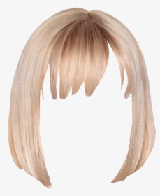 Blonde Wig Png - Transparent Blonde Hair Wig, Png Download ...