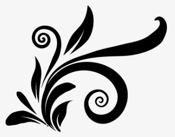 Swirl Clipart Decal - Calligraphy, HD Png Download, Transparent PNG