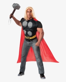 Thor Cape Png - Thor Costume Mens, Transparent Png, Transparent PNG