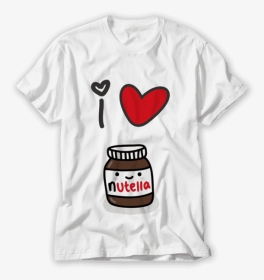 Camiseta I Love Nutella - Camisa Hoje Tem Gol Do Gabigol, HD Png Download, Transparent PNG