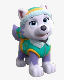 #everest #pawpatrol #pawpatroleverest #everestpawpatrol - Stuffed Toy, HD Png Download, Transparent PNG