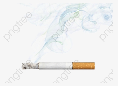 Cigarette Smoke Png Lighted Category - Sketch, Transparent Png, Transparent PNG
