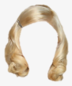 #hair #blonde #wig #snatched #wigs #weave #tracks #wigs - Short Blonde Hair Png, Transparent Png, Transparent PNG