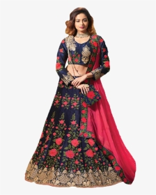 Lehenga Indian Bride Dress, HD Png Download, Transparent PNG