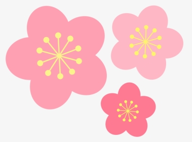 桃の花 無料イラスト素材素材ラボ - 桃 の 花 イラスト, HD Png Download, Transparent PNG