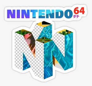 Clipart Wave Aesthetic - Nintendo 64 Logo Transparente, HD Png Download, Transparent PNG