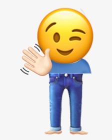 Hey Dont Be Afraid   its Just Emoji Man - Smiley, HD Png Download, Transparent PNG