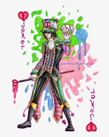 Pencils Drawing Joker - Illustration, HD Png Download, Transparent PNG
