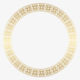 Clipart Circle Clear Background - Christmas Border Frame Round, HD Png Download, Transparent PNG