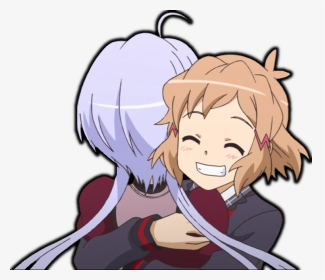 Transparent Emotes Hug - Anime Hug Discord Emote, HD Png Download ,  Transparent Png Image - PNGitem
