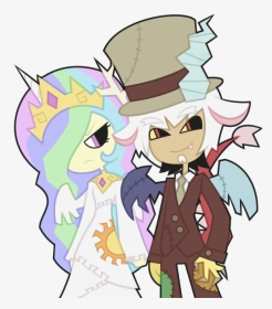 Human Fluttershy And Discord, HD Png Download, Transparent PNG