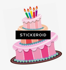 Birthday Cake Clipart No Background , Png Download - Birthday Cake Without Background, Transparent Png, Transparent PNG