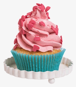 Cupcake Strawberry - Cupcake, HD Png Download, Transparent PNG