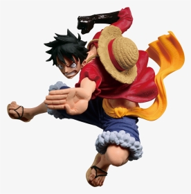 One Piece Luffy Statue , Png Download - Figurine Luffy Haki Banpresto, Transparent Png, Transparent PNG