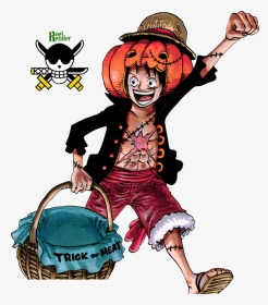 Monkey D Luffy 12 Photo Monkeydluffy14b - One Piece Luffy Halloween, HD Png Download, Transparent PNG