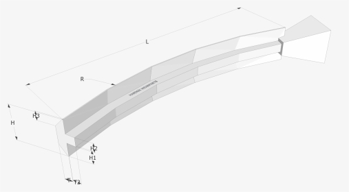 Delimbing Knives For Harvesters In Hardox® Steel - Arch, HD Png Download, Transparent PNG
