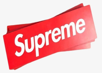 Image Of Supreme 9x3cm Sticker - Supreme, HD Png Download, Transparent PNG
