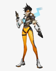 Liquipedia Overwatch Wiki  										 Title Tracer - Tracer Overwatch Concept Art, HD Png Download, Transparent PNG
