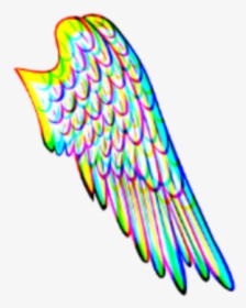 #freetoedit #angel #wings #glitch, HD Png Download, Transparent PNG