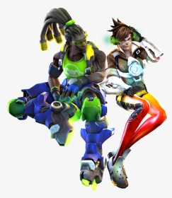 Lucio Png Hd - Overwatch Tracer X Lucio, Transparent Png, Transparent PNG