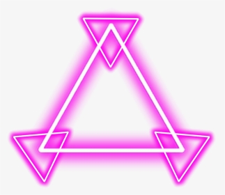 #circle #neoncircle #circleneon #triangle #neontriangle - Neon Triangle Png, Transparent Png, Transparent PNG